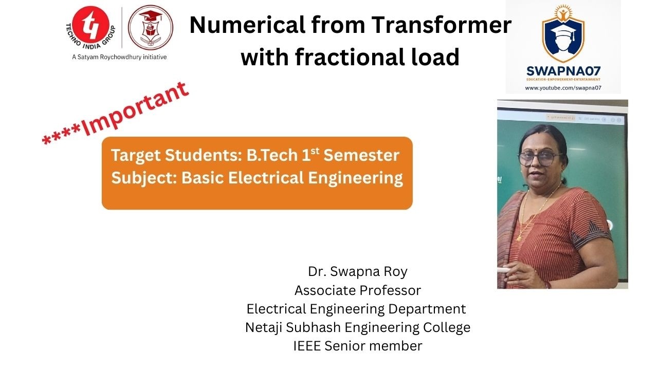Numerical from Transformer with fractional load