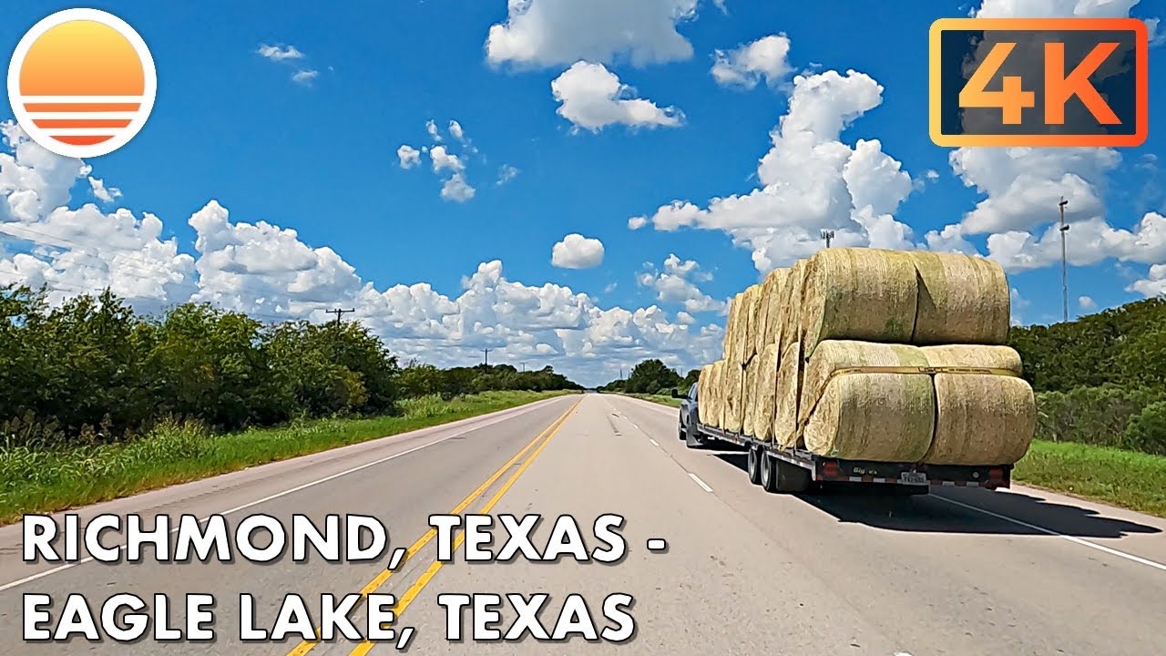 Richmond, Texas to Eagle Lake, Texas! Drive with me!