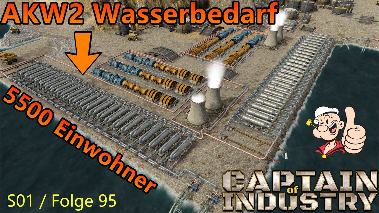 Captain of Industry - GER - S01/E95 Ressourcenoptimierung / Thermische Entsalzer