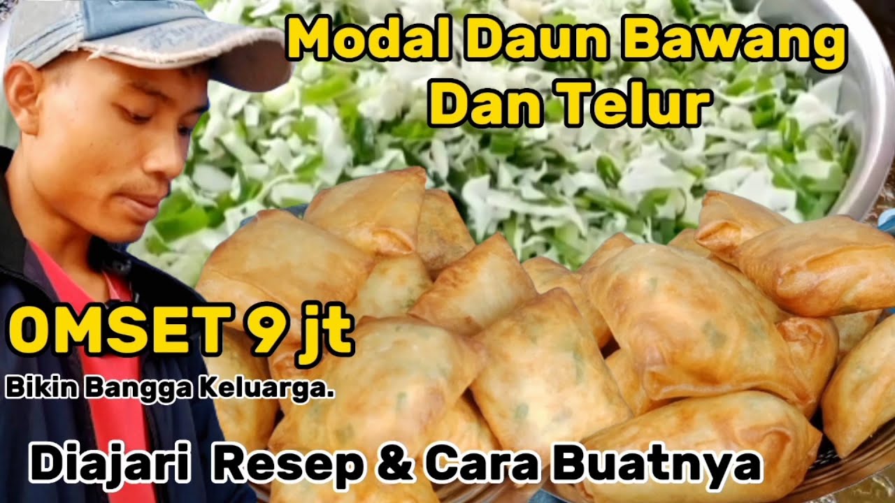 MANTAN PEGAWAI HOTEL CUSCES..!! MODAL DAUN BAWANG & TELUR.Bisa Serame Ini.IDE BISNIS