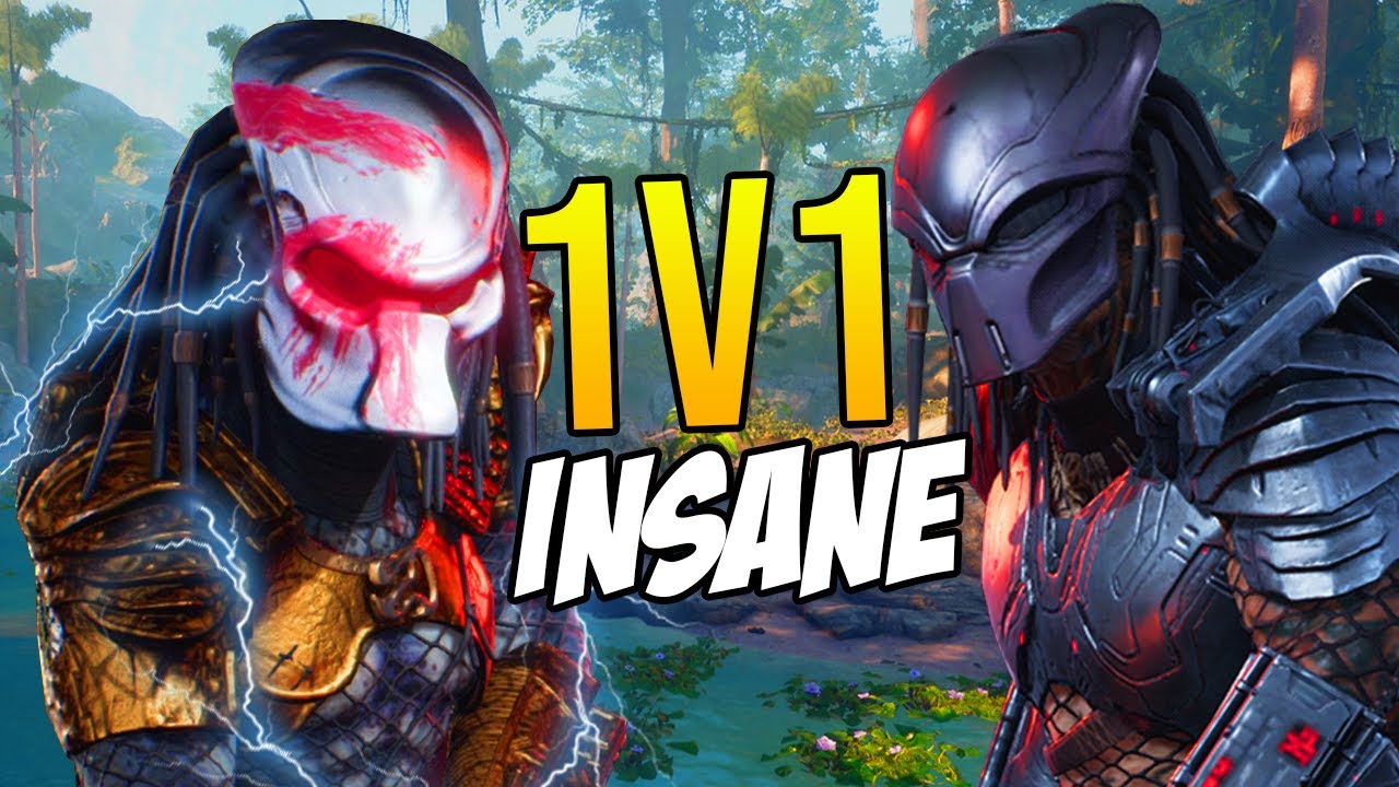 CITY HUNTER PREDATOR vs PREDATOR 1V1! Predator Hunting Grounds Gameplay 'INSANE!!