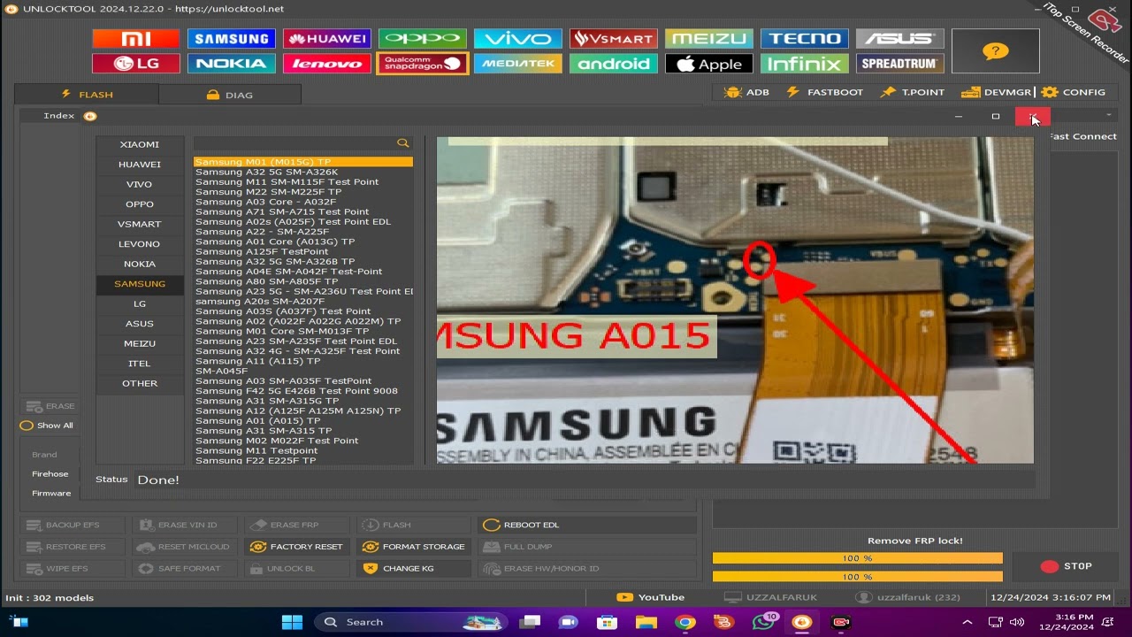 Samsung m01 frp bypass