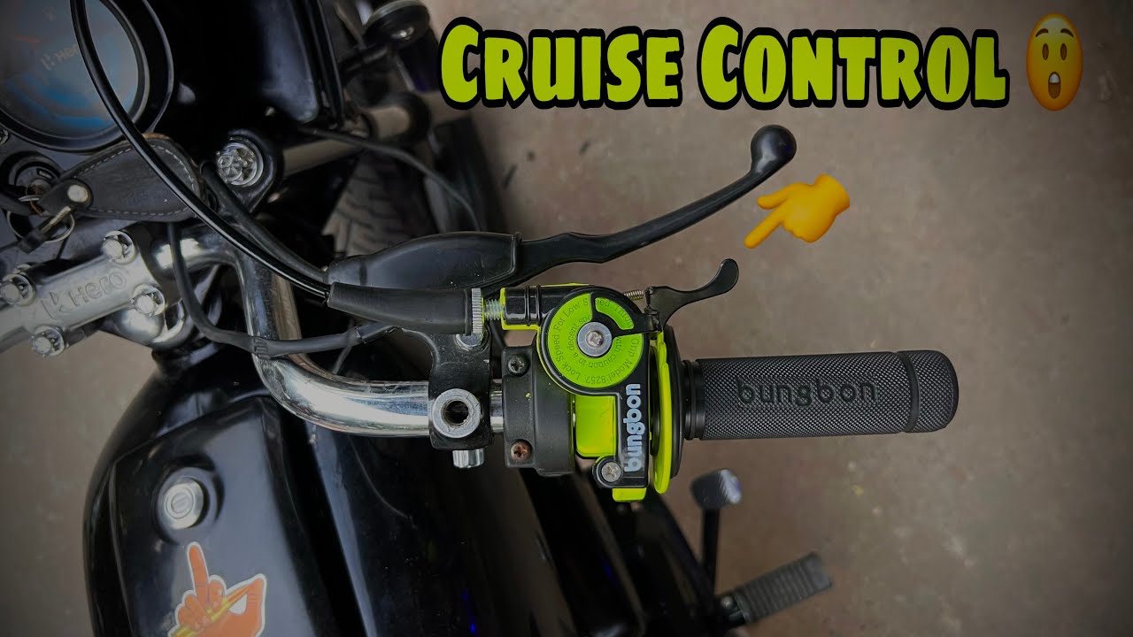 Installing Cruise Control With Quick throttle in Splendor | Splendor Modification