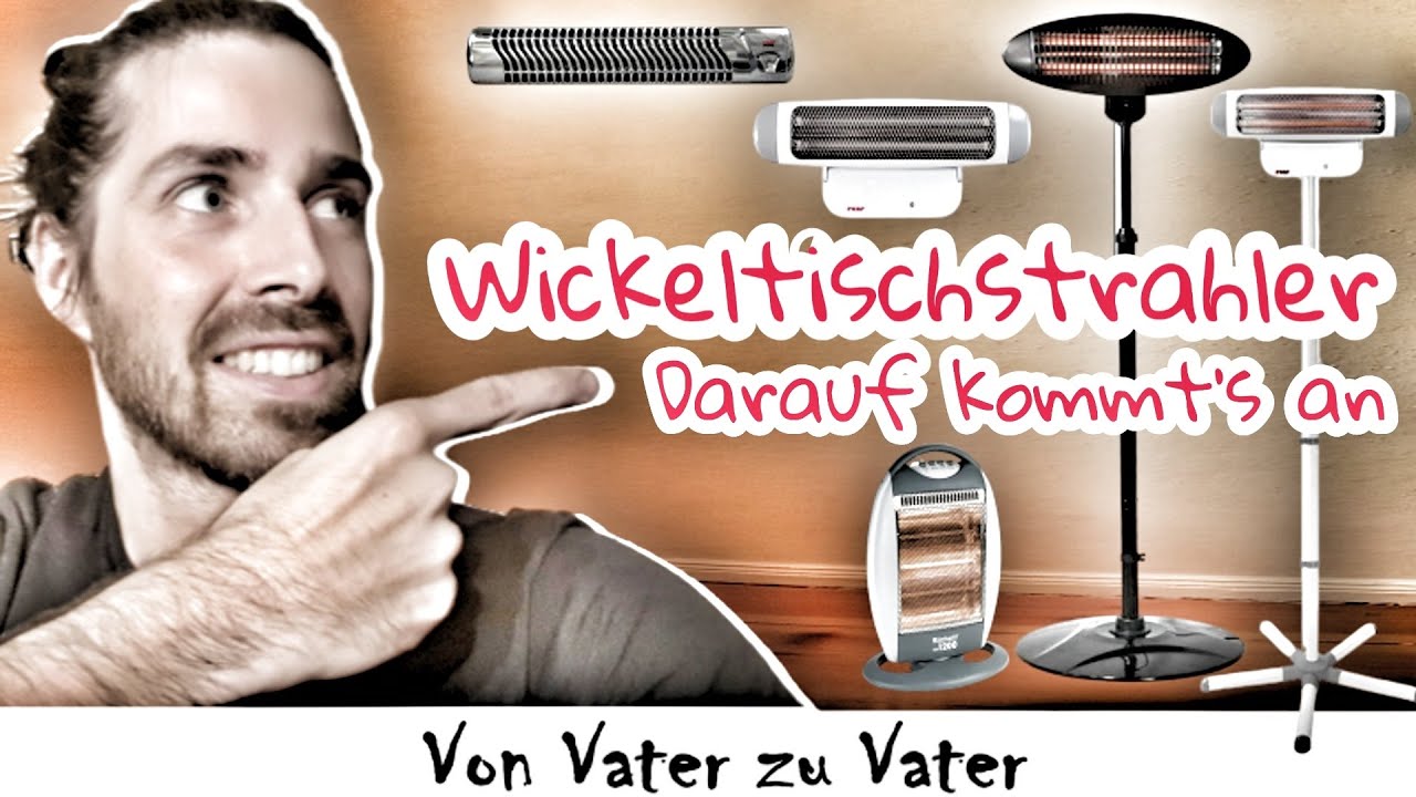 Wickeltischstrahler Review: Worauf solltest du achten!!! I Tipps und Tricks I #vonvaterzuvater