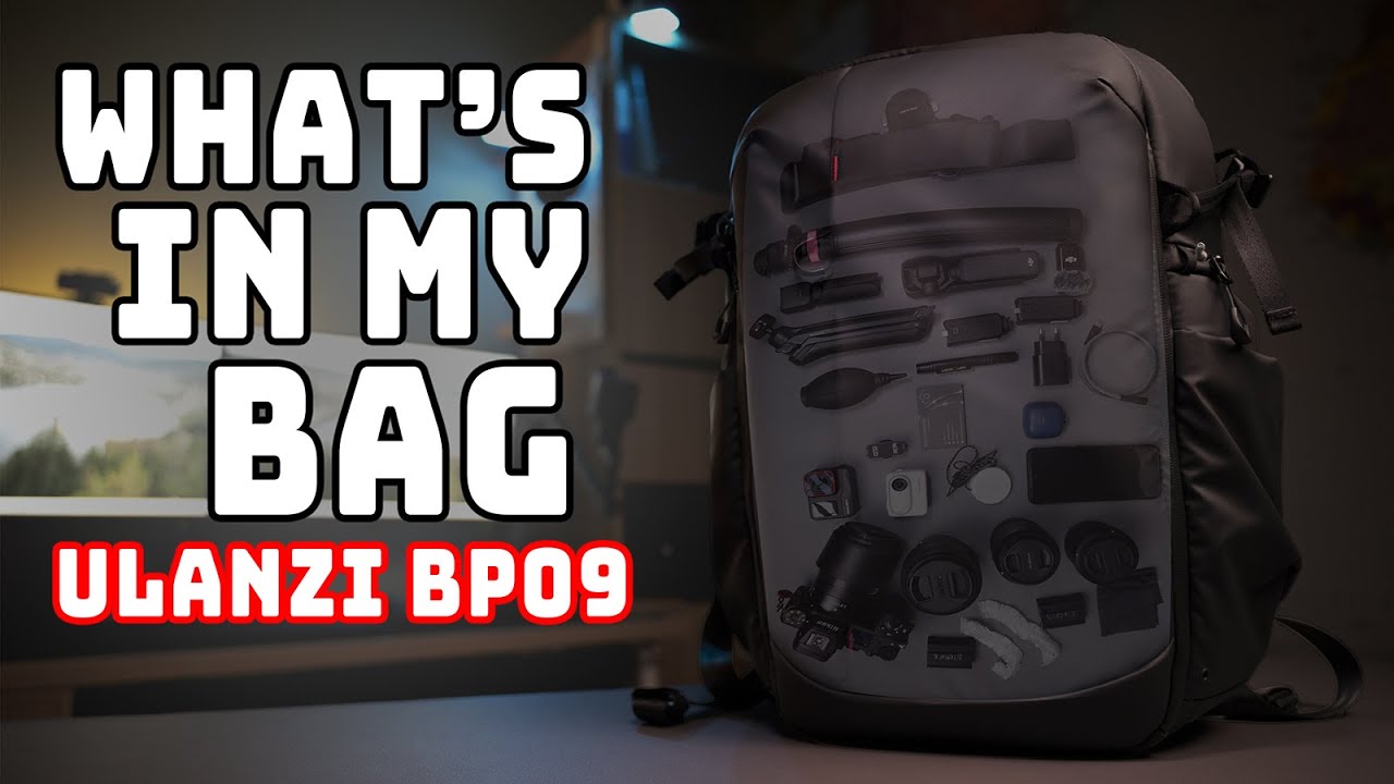 What's in my bag for a portrait photoshoot - Ulanzi BP09