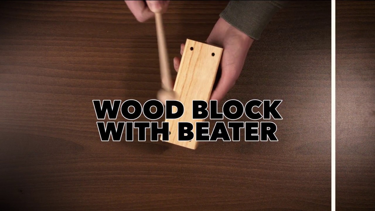 Wood Block, percussion | Gear4music demo