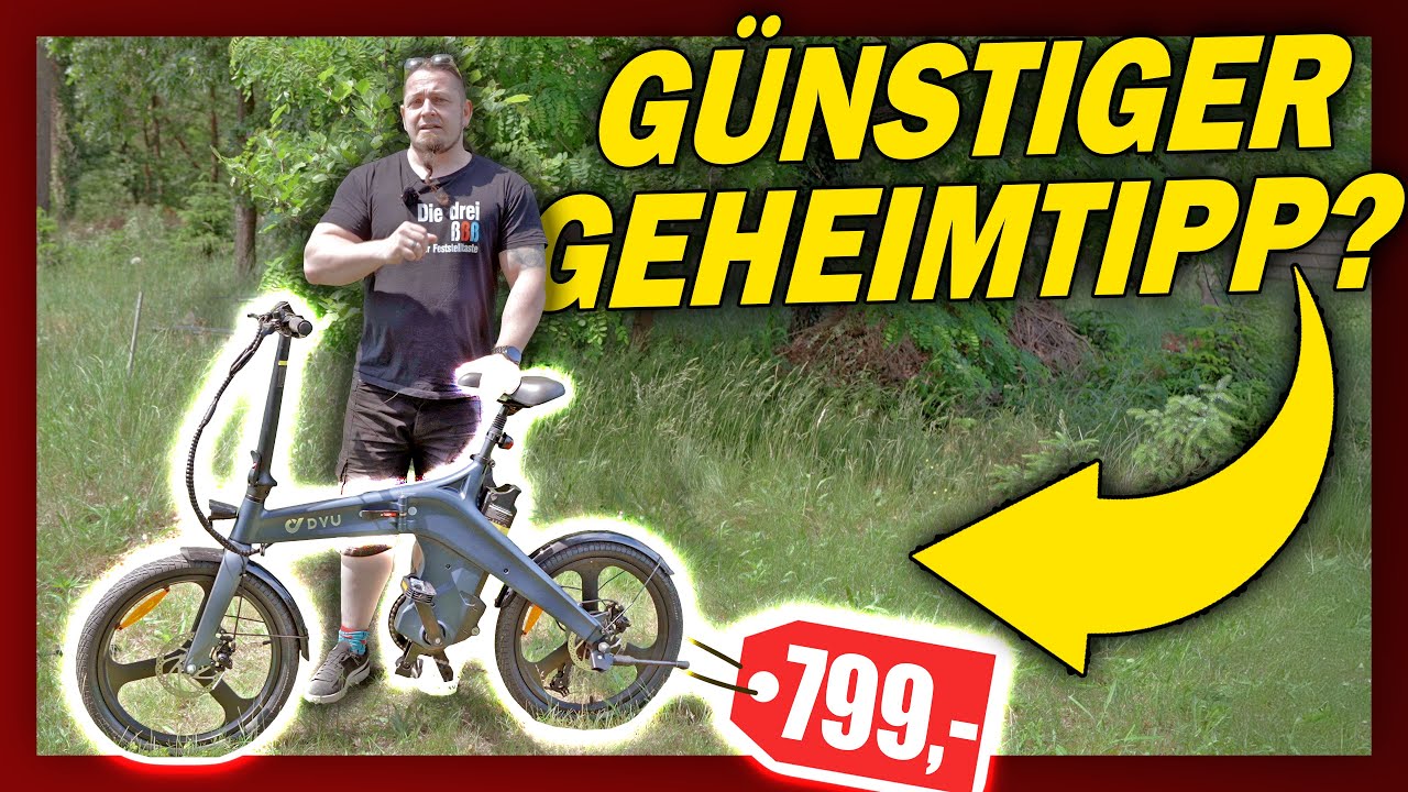 Faltbar & Drehmomentsensor. Wo ist der Haken? - DYU T1 E-Bike
