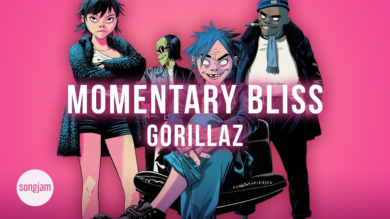 Gorillaz - Momentary Bliss (Official Karaoke Instrumental) | SongJam