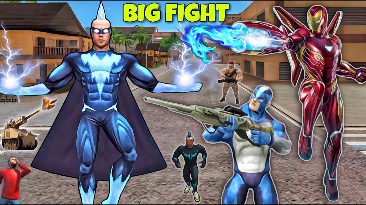 ROPE HERO VICE TOWN Is In Danger (Electric Man)