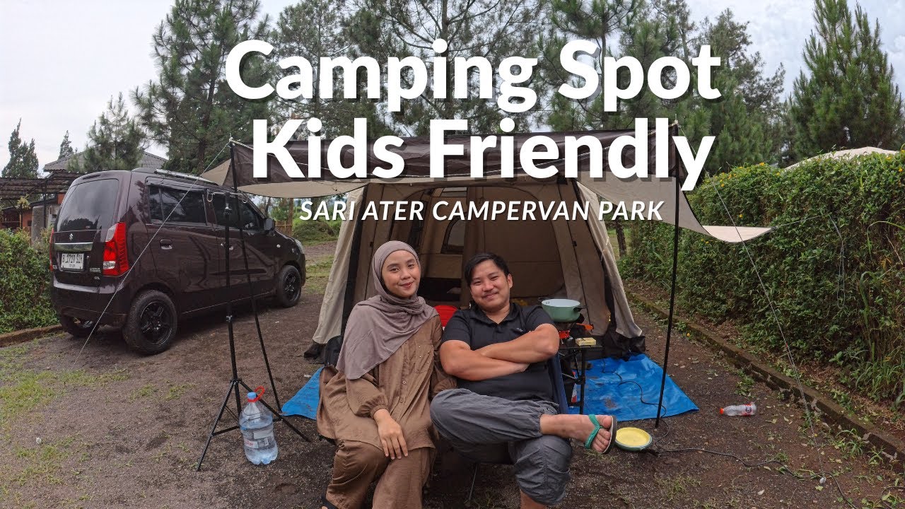 Serunya Camping Ceria di Sari Ater Campervan dengan Tenda Tentastic Pro! 🌲🔥
