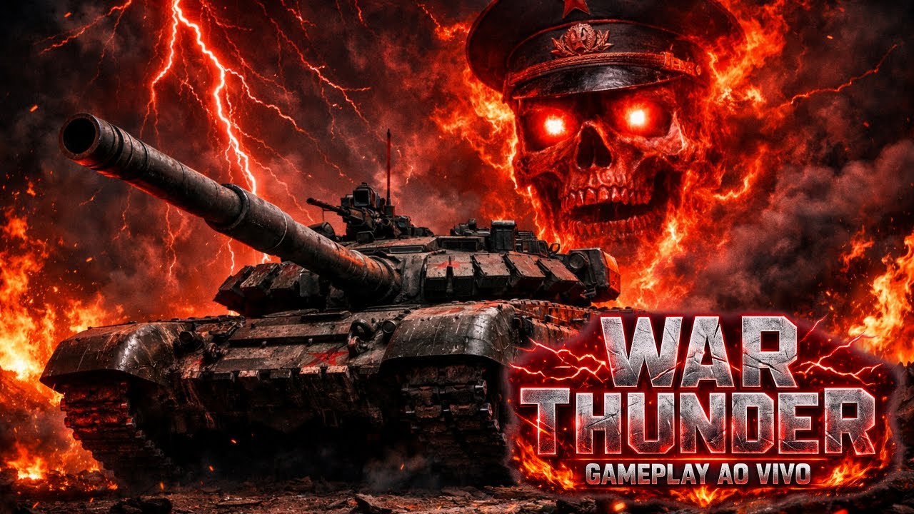 LIVE WAR THUNDER 🚨 FARMANDO O T-72B3 “ARENA” NO EVENTO PAINTBALL @InstantGamingOfficial !pix !ig