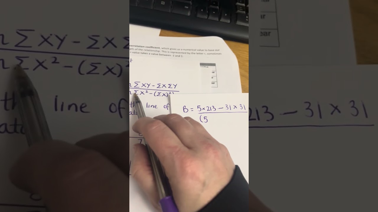 Level 6 Numeracy. Equation of the Line