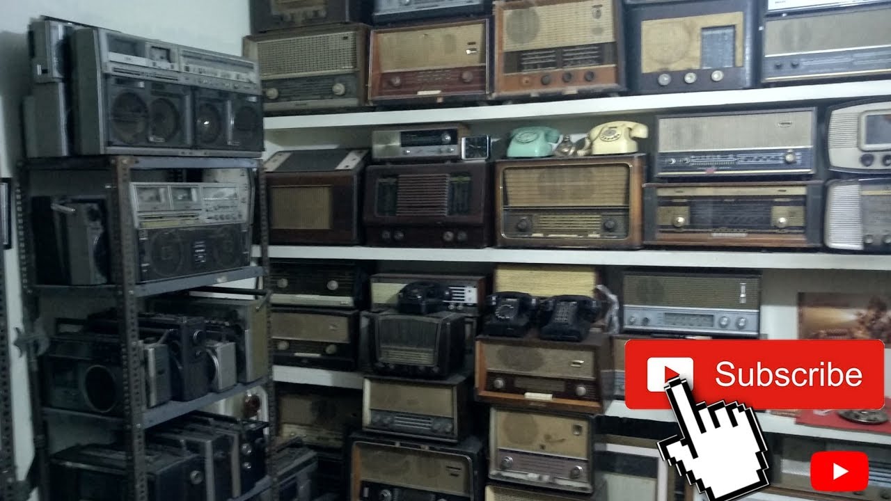 Vintage Radio antiques Collection Boombox Wall clocks (Shantishop)