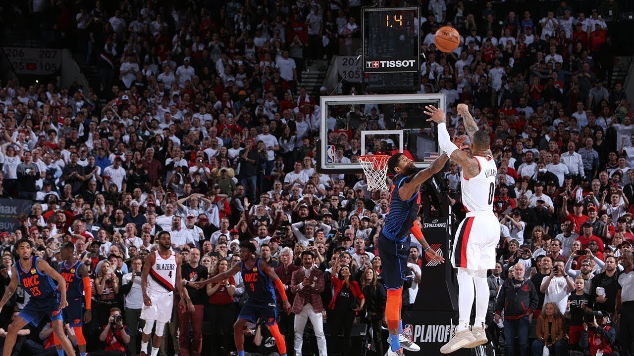 Every single Damian Lillard Game Winner or OT forcing shot so far...