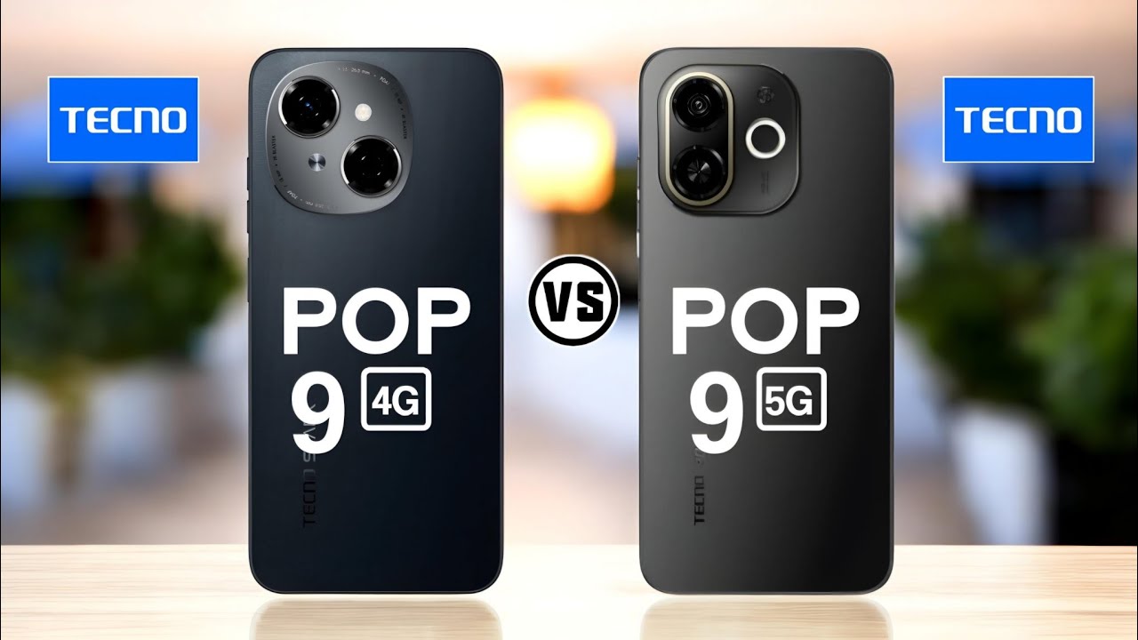 Tecno Pop 9 4G Vs Tecno Pop 9 5G   #Trakontech