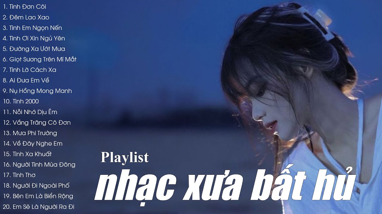 Tình Đơn Côi, Đêm Lao Xao, Tình Lỡ Cách Xa - Nhạc Xưa 7X 8X 9X Bất Hủ Phiên Bản LOFI CHILL