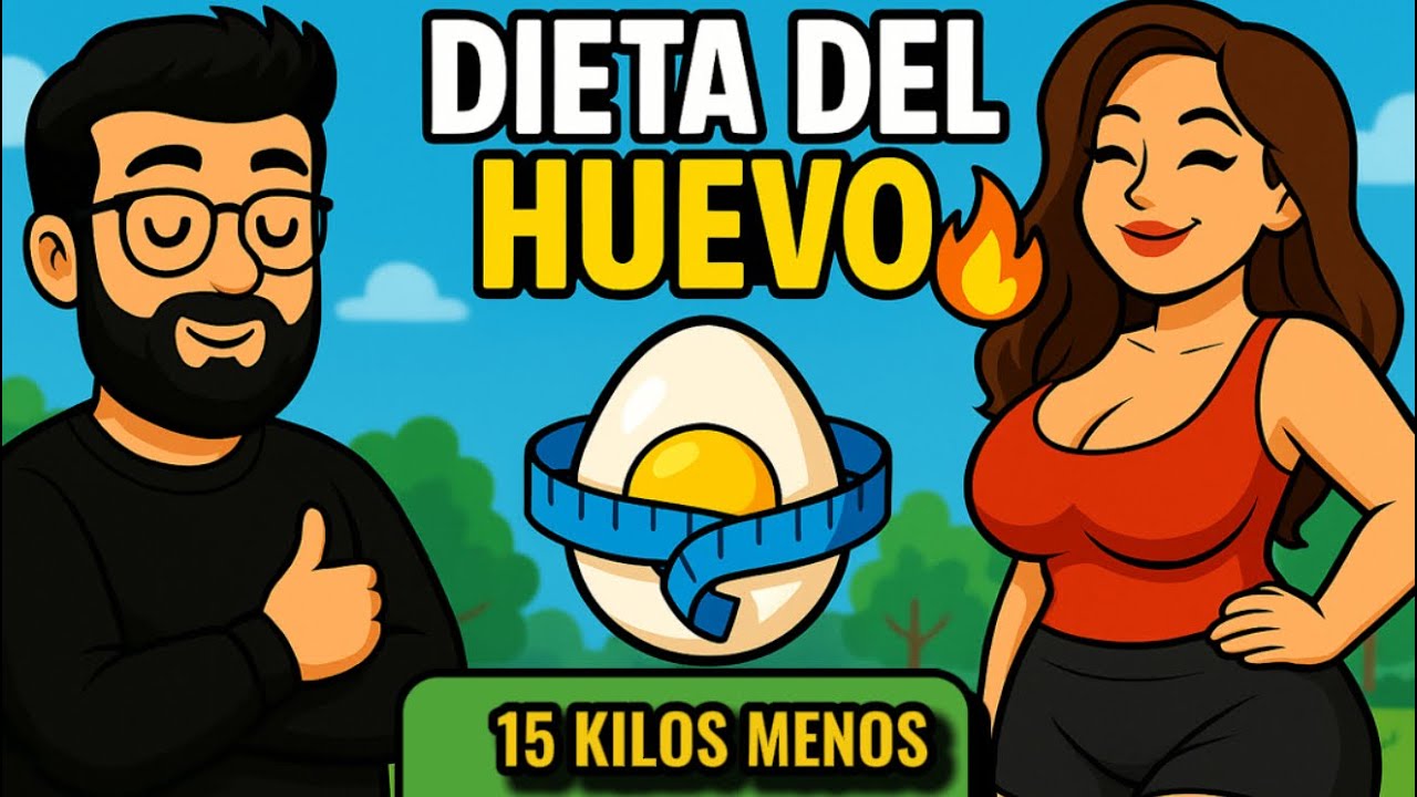 DIETA DEL HUEVO // Cómo HACERLA? // perder 15 kilos Doctor Leví