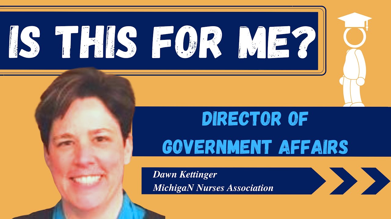 What does a Director of Government Affairs do? | Informational Chat