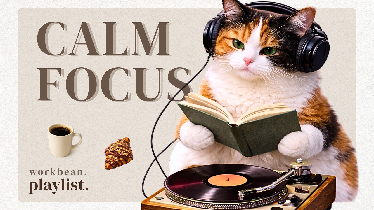 Deep Focus Lo-fi | Soft ambient focus time ☕️ |  music for study & work [3H]
