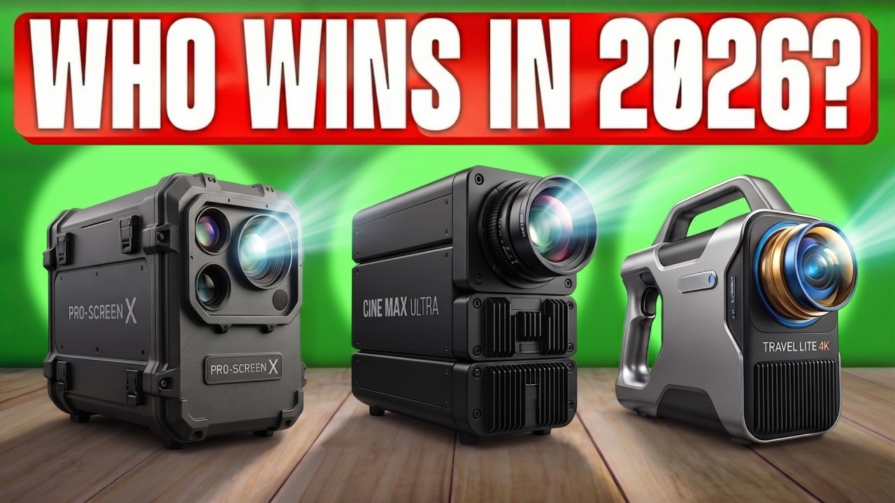 ✅ 7 Best BUDGET Outdoor Projectors on Amazon [2026] 4K Movie Projector / Portable / Indoor Use