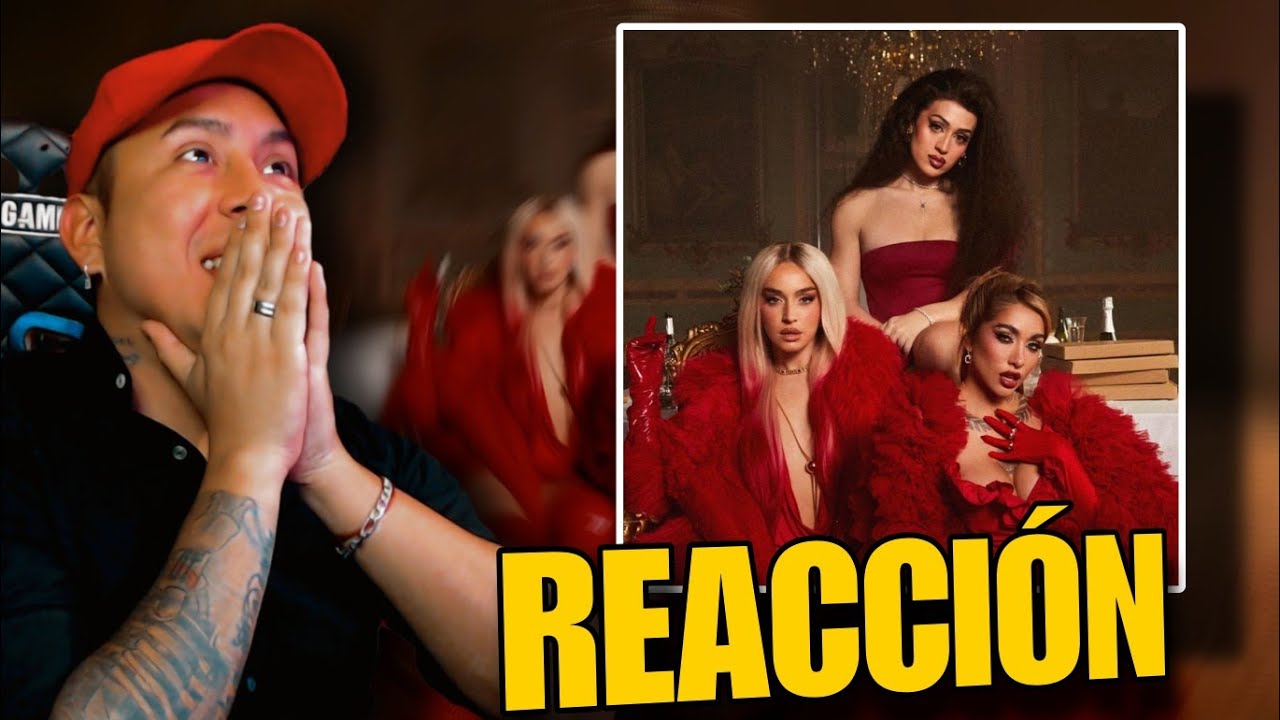 REACCIÓN a la Reina 👑💋- MARIA BECERRA ft Lola Indigo,Villano Antillano (REMIX EPICO)