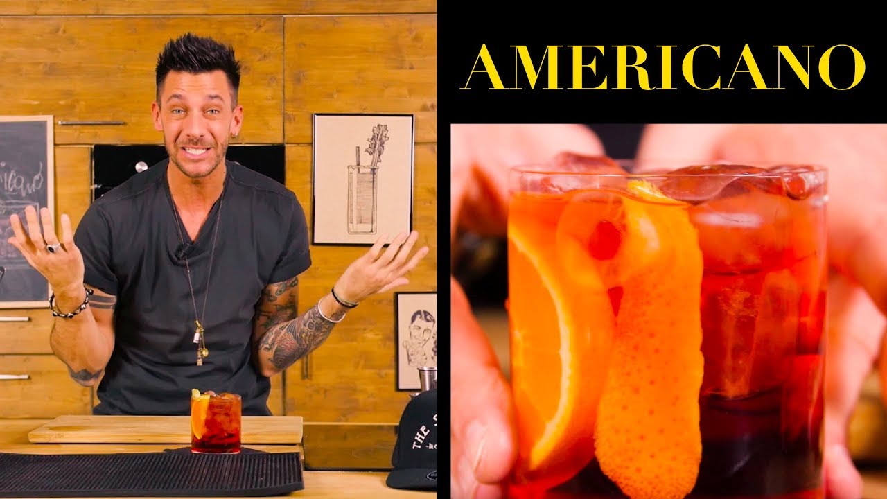 Come Preparare a Casa un Americano: l’Aperitivo Perfetto - BARMAN - Claudio Peri | Cucina da Uomini