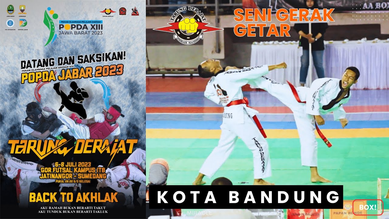 POPDA XIII Jawa Barat 2023 - Final Seni Gerak Getar - Kota. Bandung.