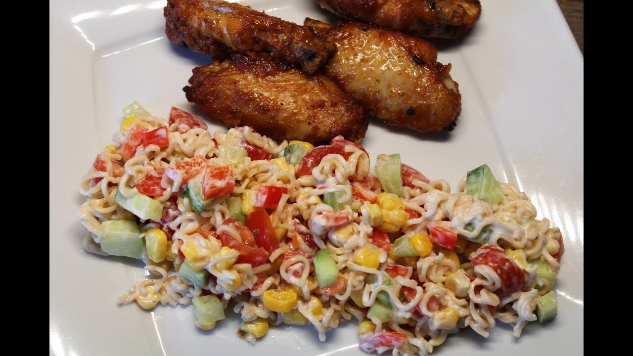 Yum Yum Nudel Salat// sehr einfach /// Perfekt für Grillabende//