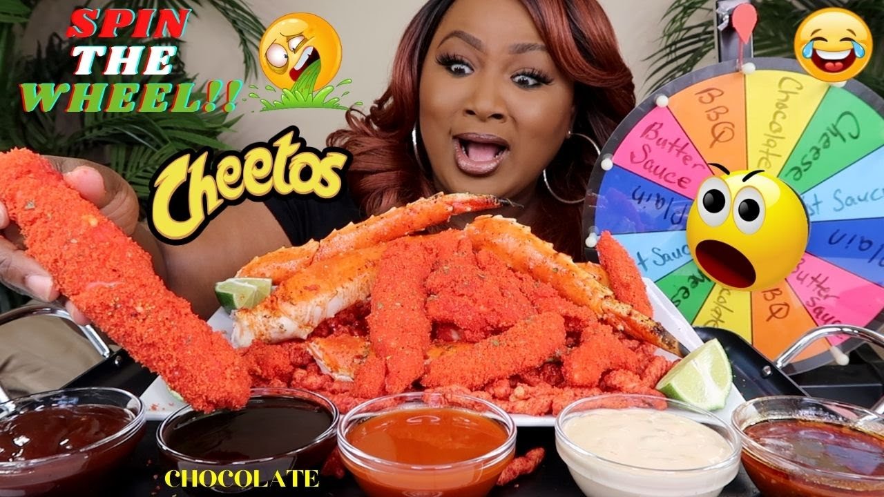 HOT CHEETOS KING CRAB SEAFOOD BOIL 