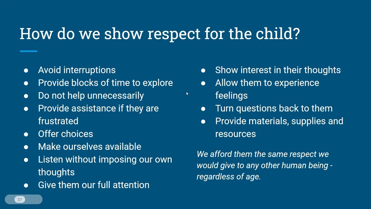 Montessori Education Session- Jenn Graham