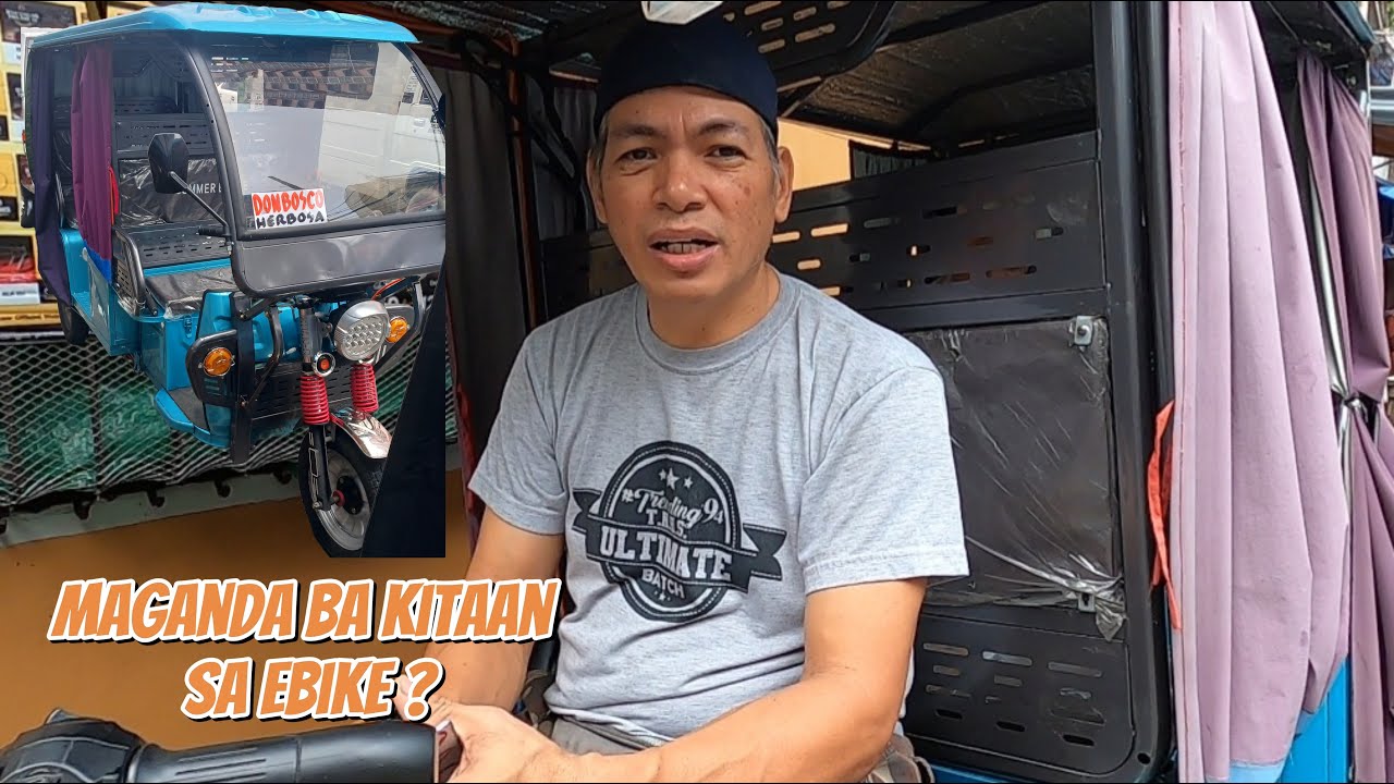 Malaki ba kitaan sa  Ebike?Tito Bhar Vlog