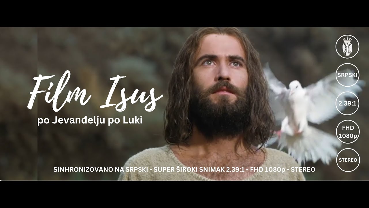 Film ISUS, sinhronizovan na Srpski, FHD, Wide Cinematic Crop (2,39:1), stereo