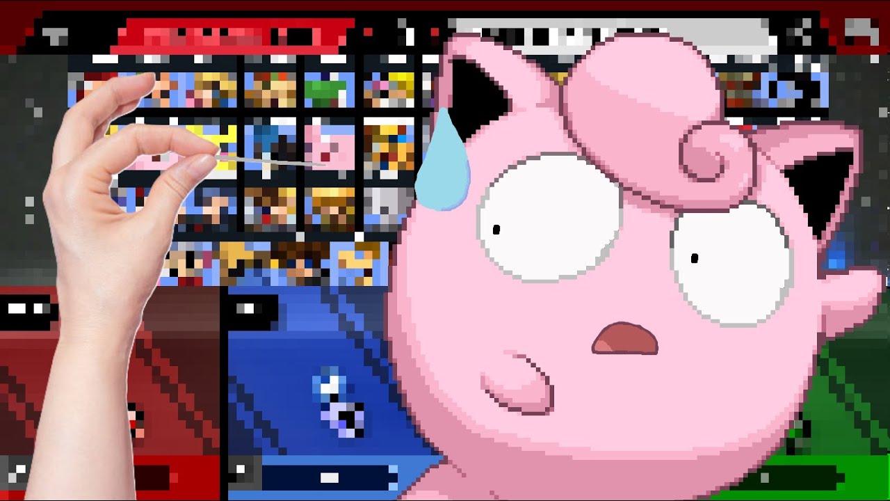 Using EVERY CHARACTER to beat Jigglypuff in Smash
