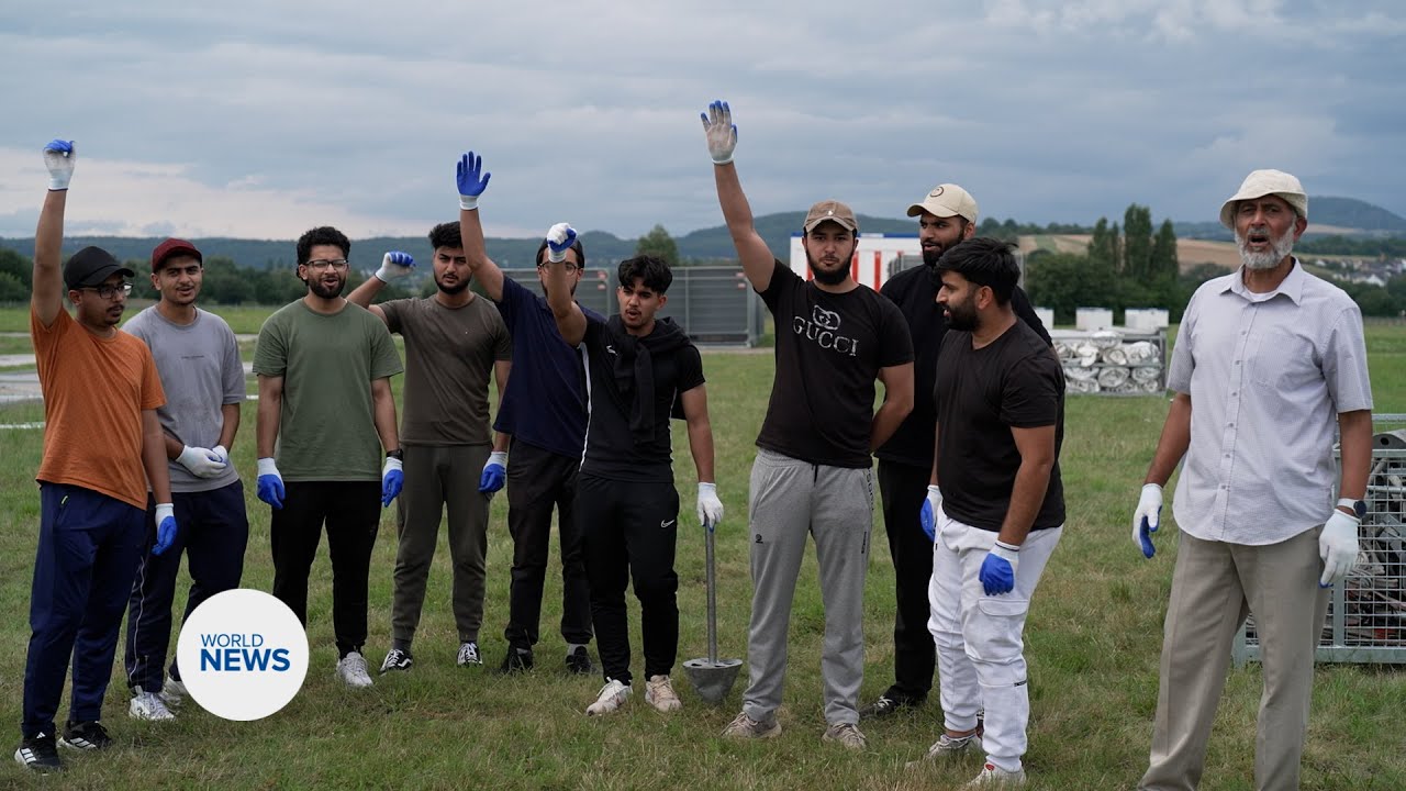 Hundreds of workers on site as Jalsa Salana Germany approaches