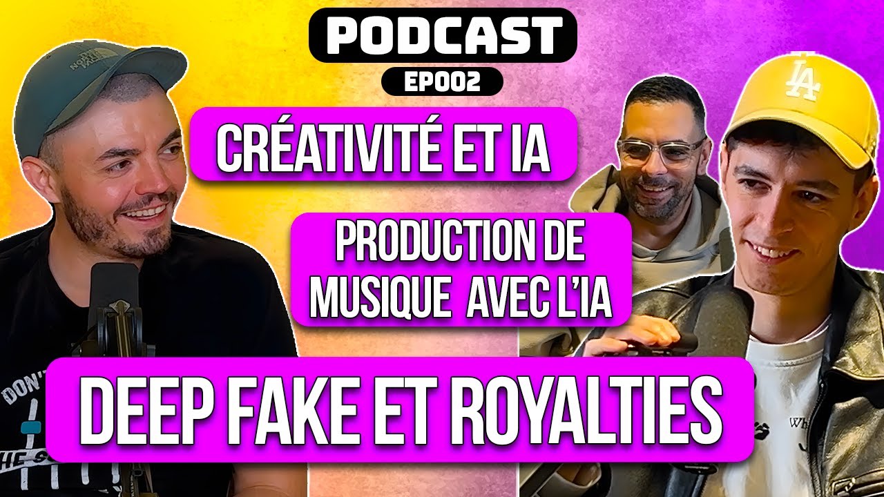 AUDIO SANS FILTRE PODCAST - IA, Prod, Deep Fake, Royalties, Avenir de la musique - Ep 002