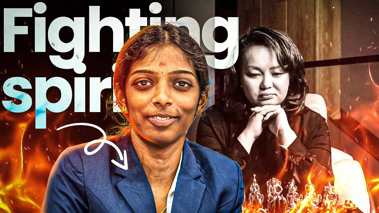 Vaishali's relentless fighting spirit | GM Vaishali R. vs IM B. Munguntuul | Pune FIDE WGP 2025