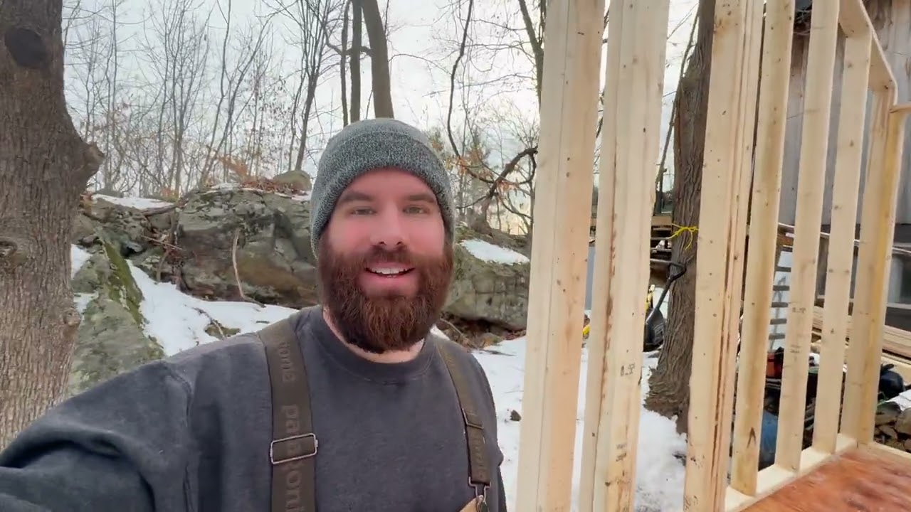 The Big Shed has Walls! And a Door! Big weekend at the Cabin