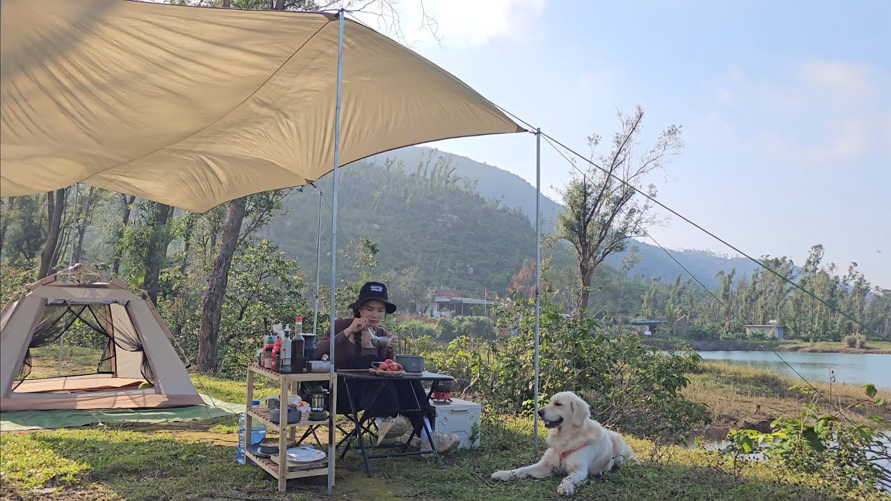 24 Hours Solo Camping in the Mountains | Living Slow in Nature
