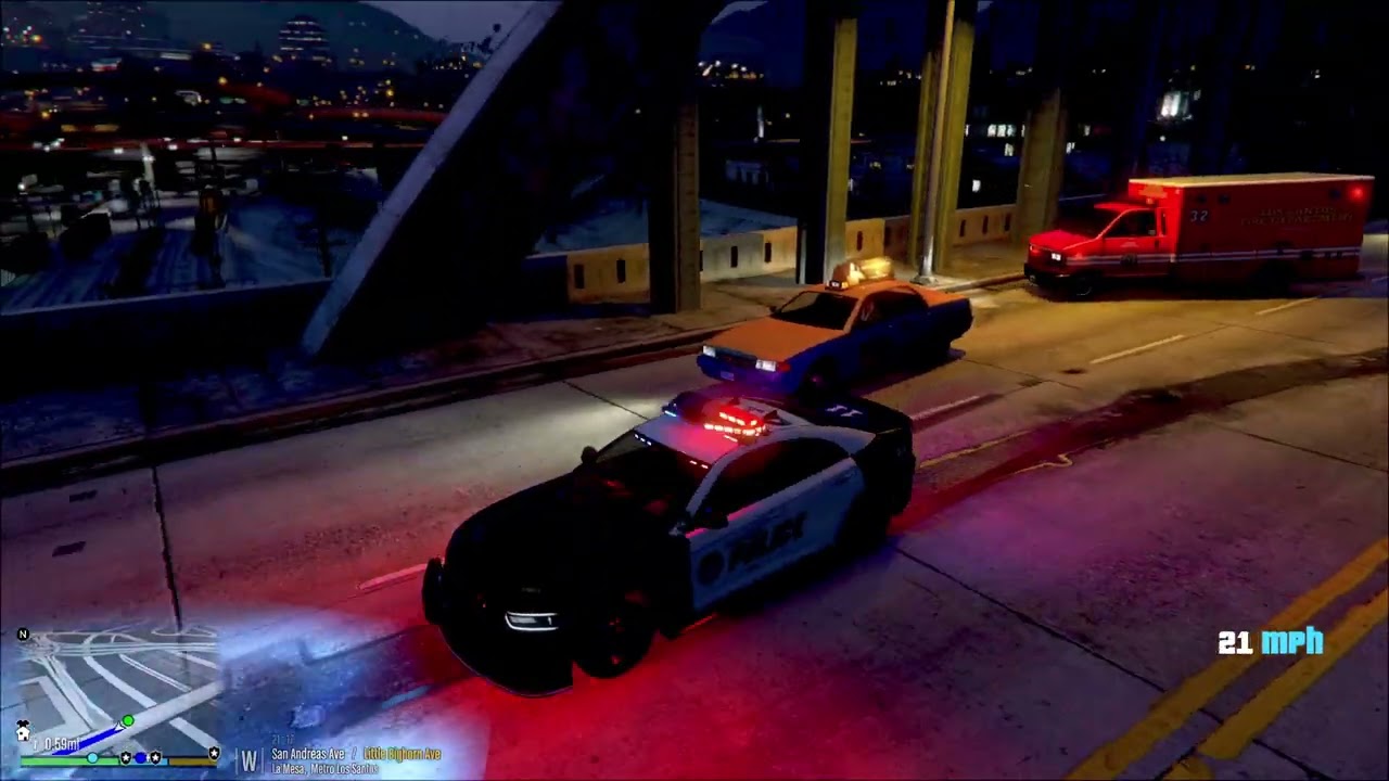 GTA V LSPD POLICE PATROL | LSPDFR #4