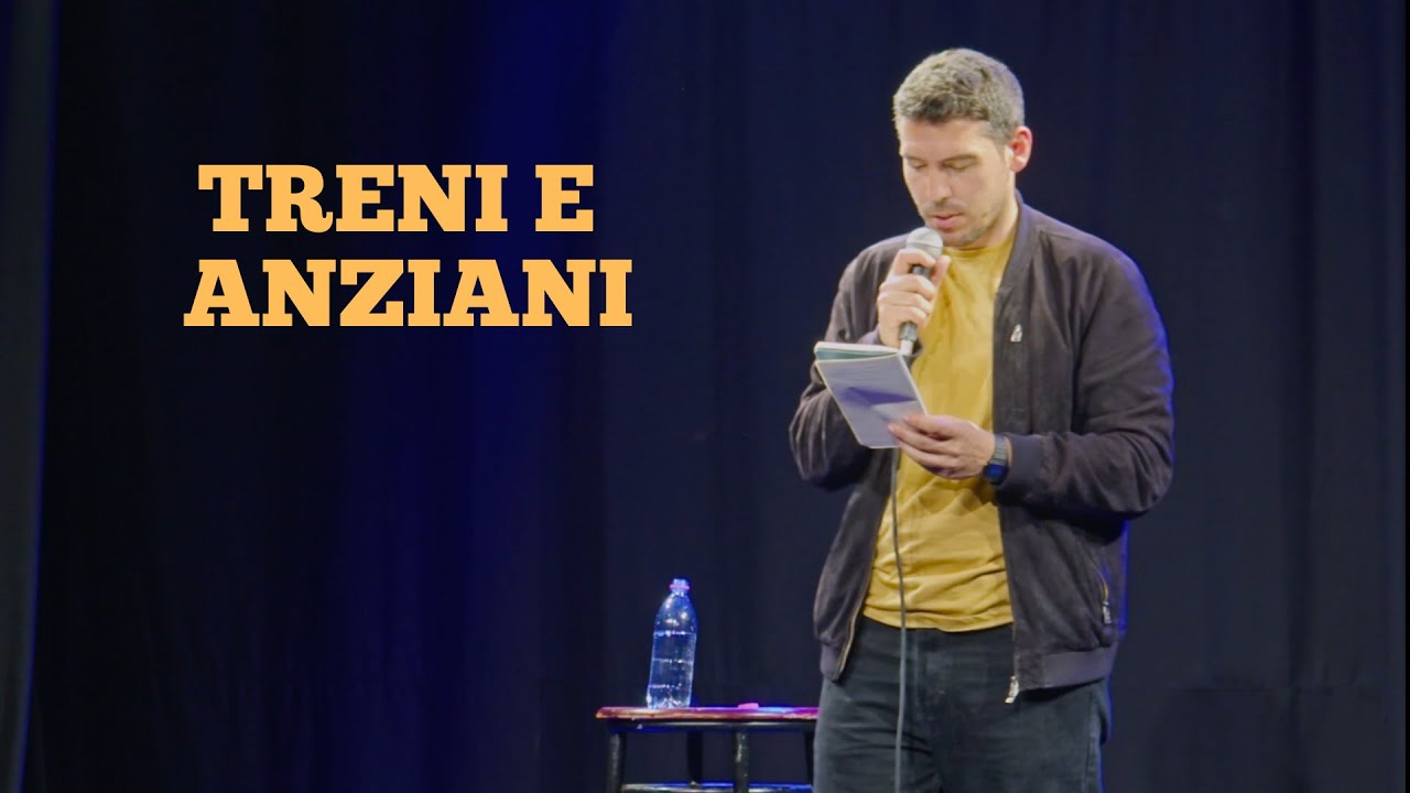 CARMINE DEL GROSSO: ANZIANI SUI TRENI AD ALTA VELOCITÀ #standupcomedy