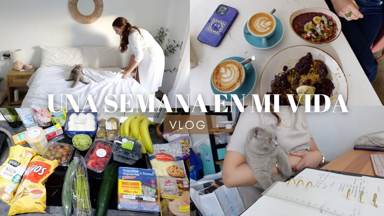 VLOG: UNA SEMANA EN MI VIDA: másters + compra + trabajo || @laliabenchelef