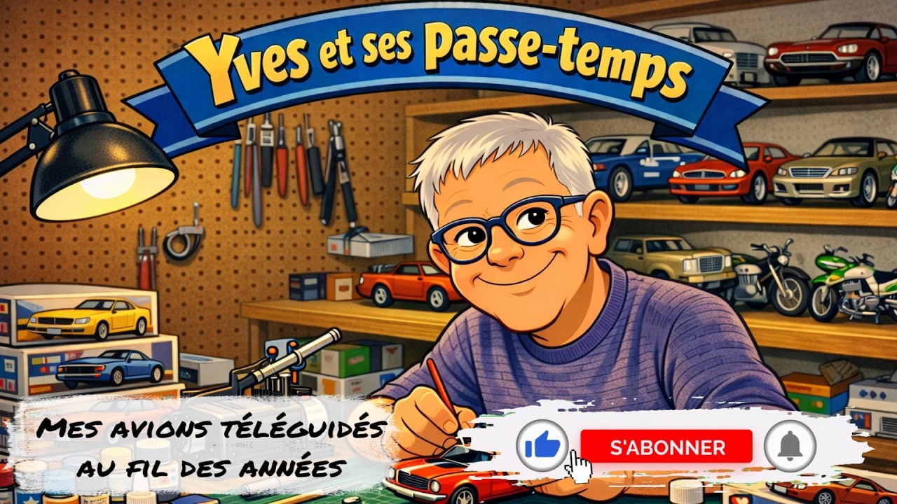 Mes avions téléguidés au fil des années