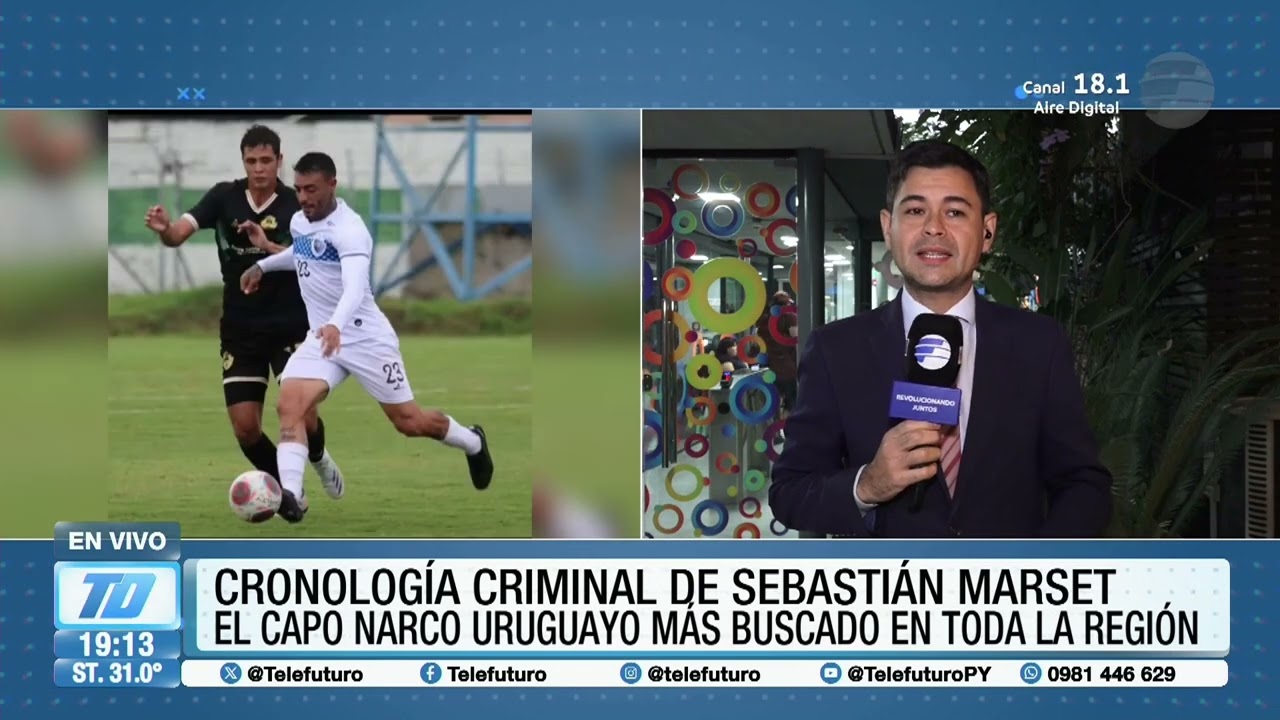 Cayó Sebastián Marset en Bolivia