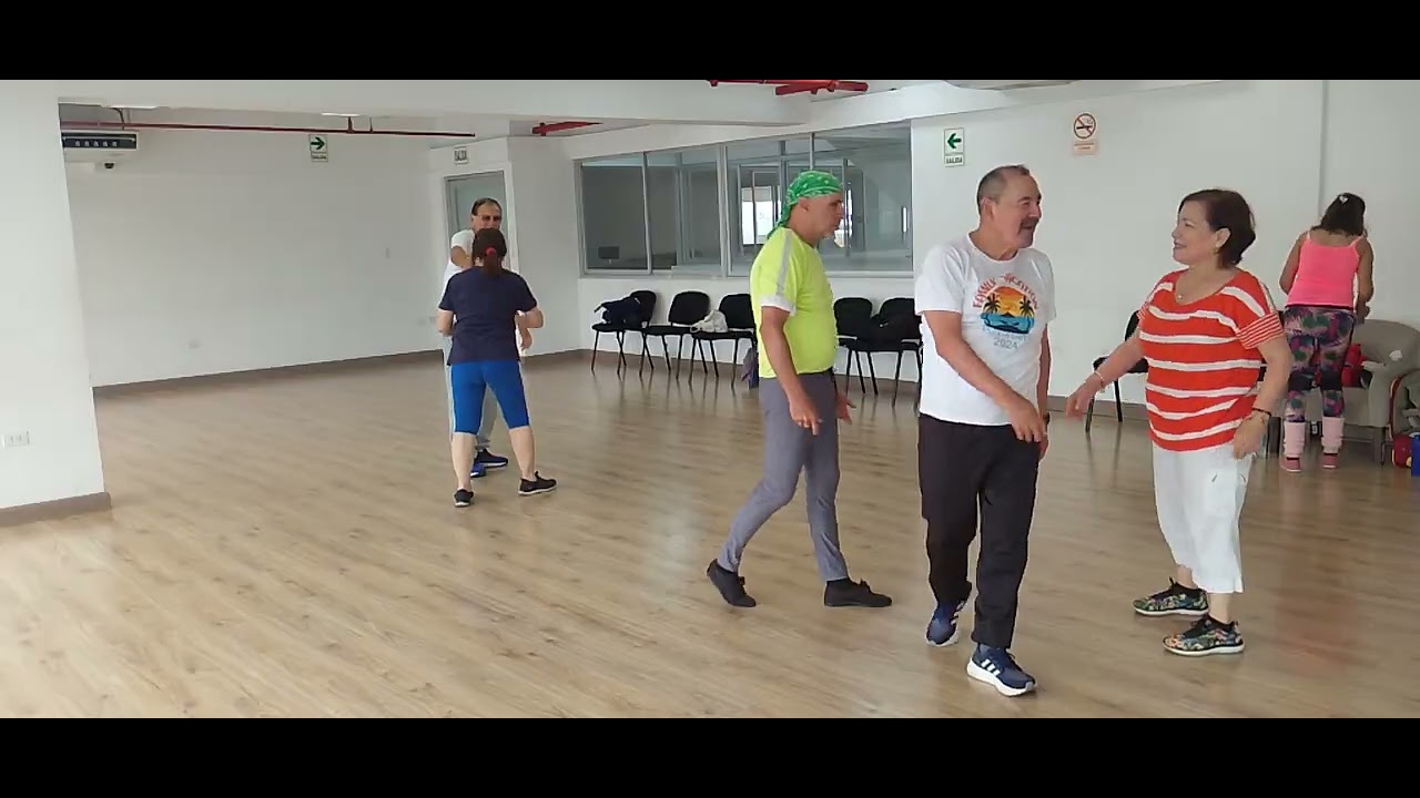6-#danselaelisraeli #clases #munimiraflores #ritmoscaribeños Los Van Van De CUBA #centroadultosmayor