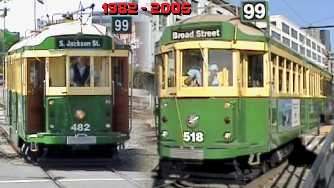 Seattle Waterfront Trolley: 1982 - 2005