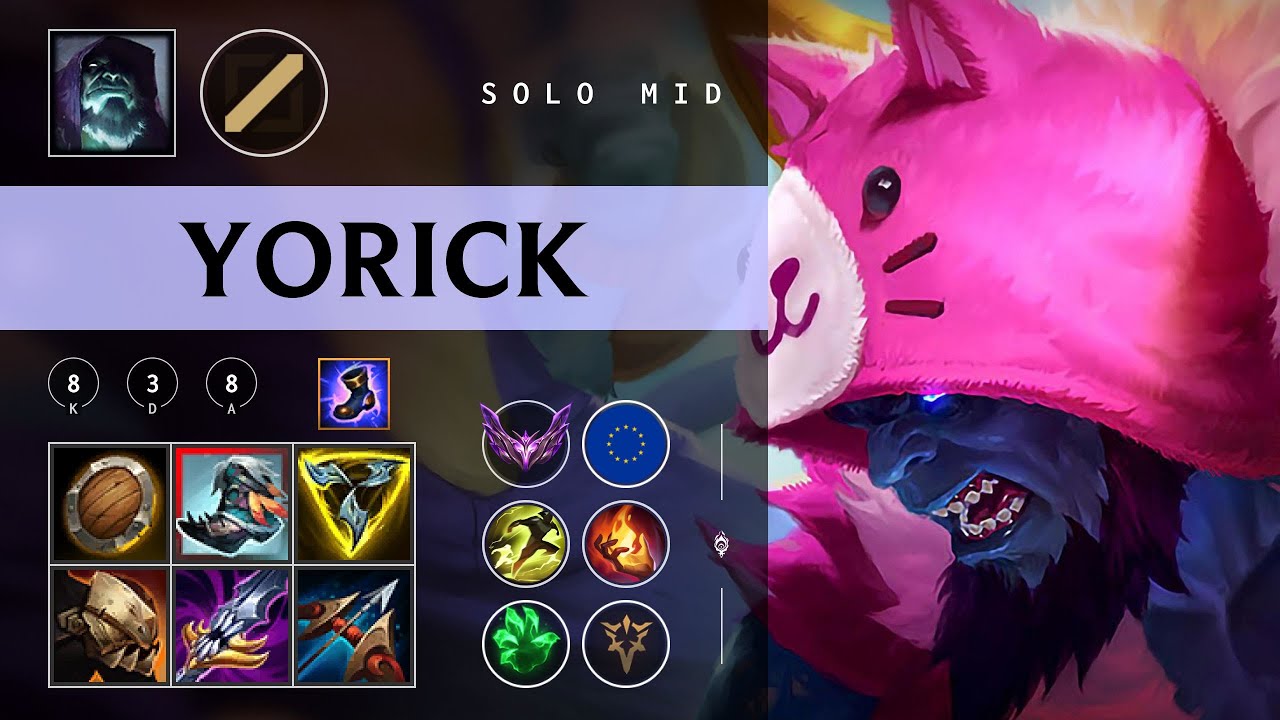 Yorick Mid vs Brand - EUW Master Patch 26.01