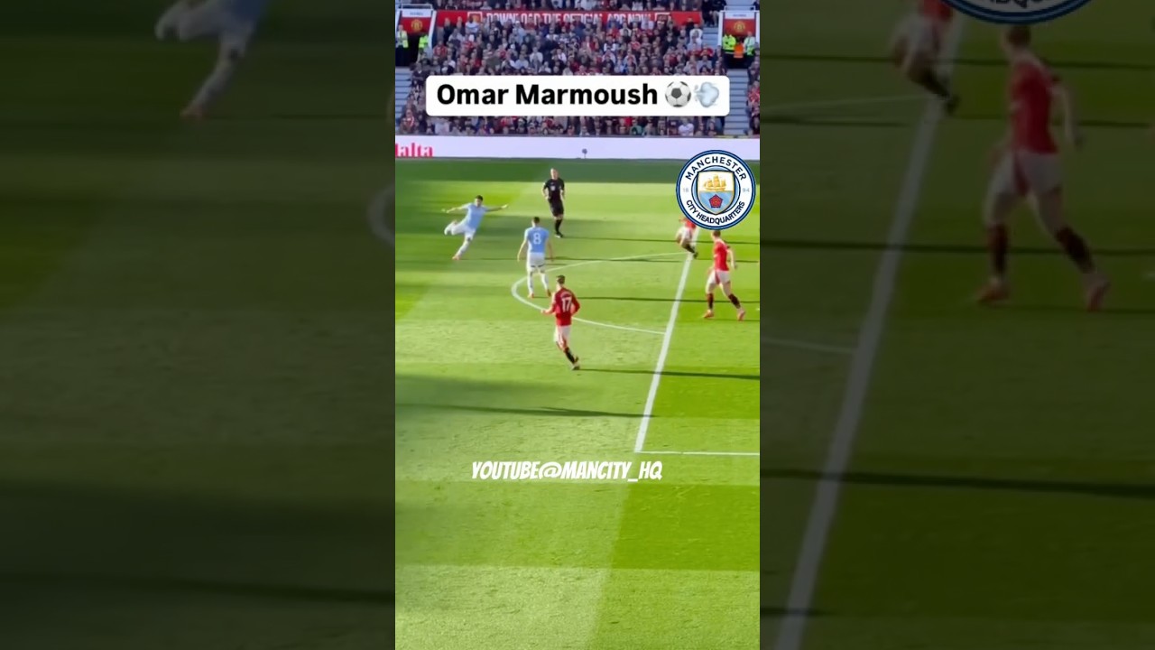 Omar Marmoush Super Strike vs ManUnited 🔥 So Close to a Wonder Goal | Must-See Moments