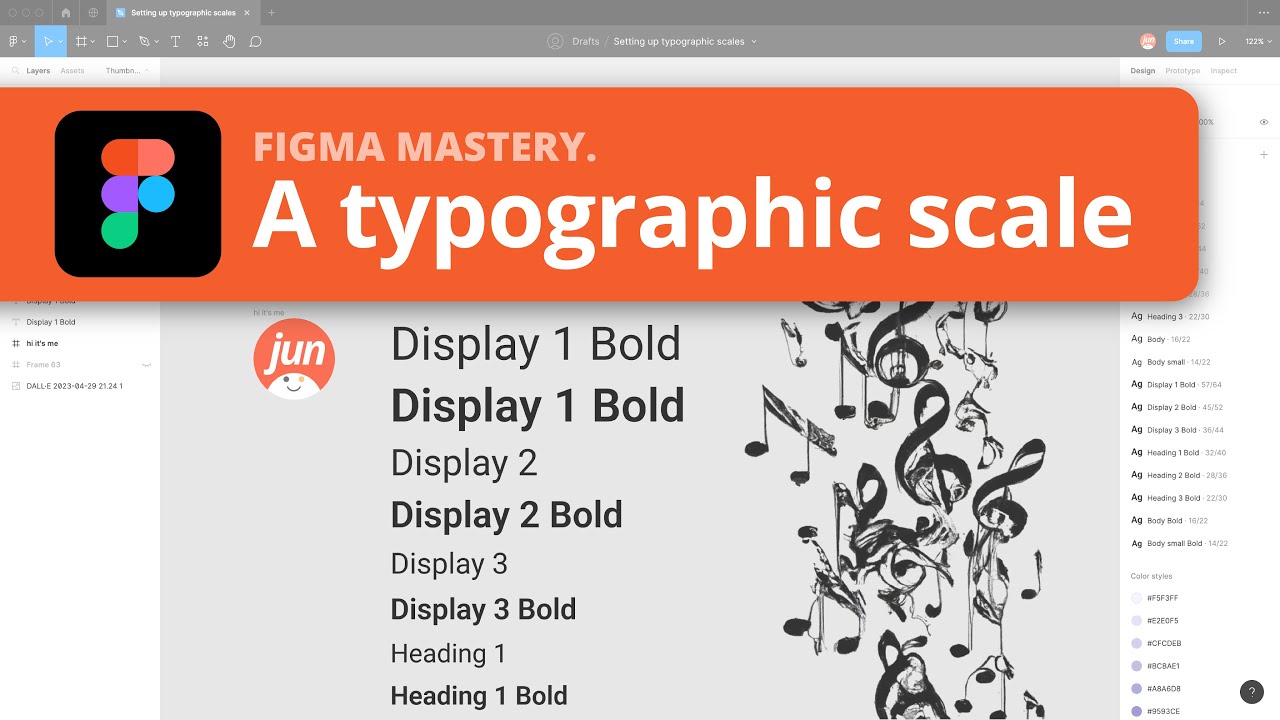 Figma Tips ⚡ - Building your own typescale