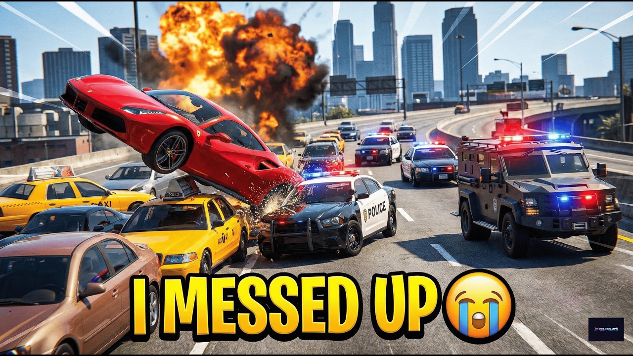 My First Time in GTA V… This Was a Mistake 😭