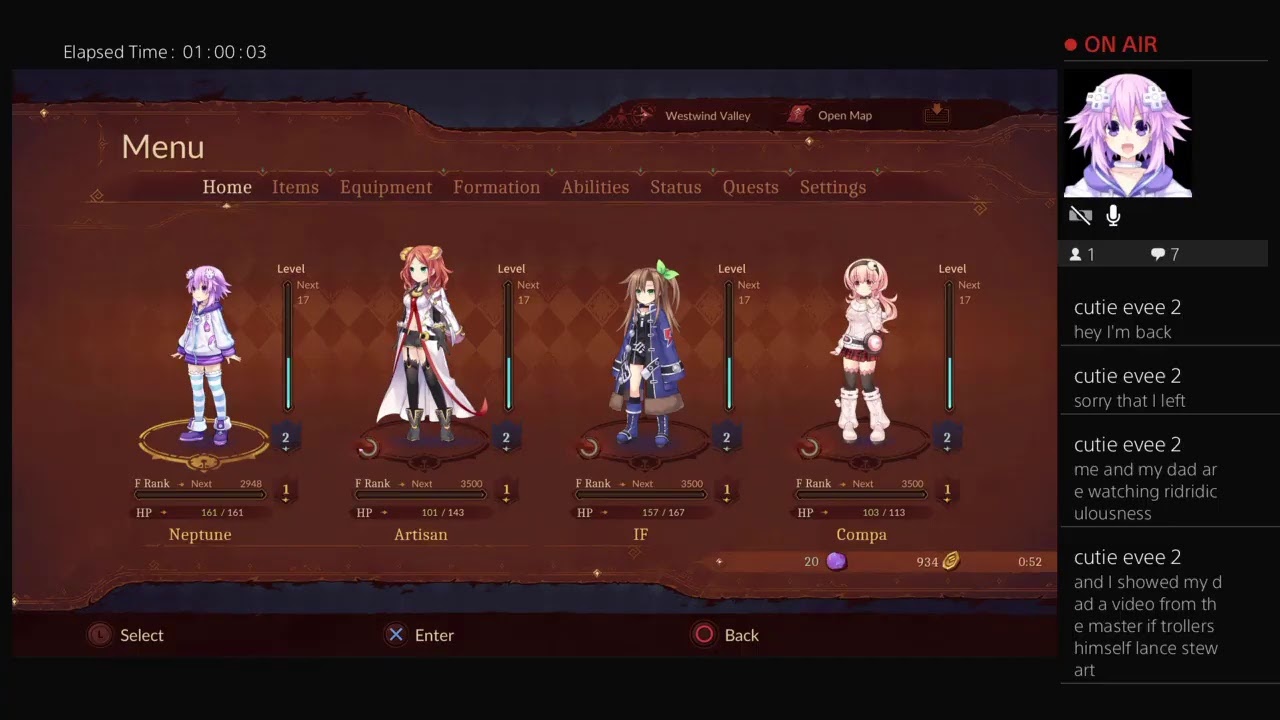 Let's Play Super Neptunia RPG pt. 1- NEP NEPS IS BACK!!!